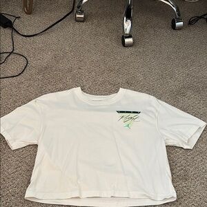 Jordan Gray and Red Loose Fit T-Shirt